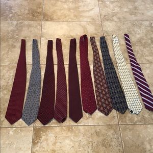 Men’s assorted ties bundle total 10 ties